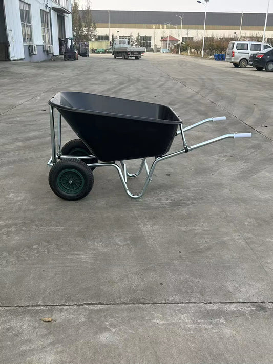 Grote_kruiwagen_model_200liter_dubbelas_luchtwielen_gegalvaniseerd.